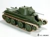 E.T. Model P35-025 WWII Soviet BT-7 Light Tank Workable Track ( 3D Printed ) 1/35